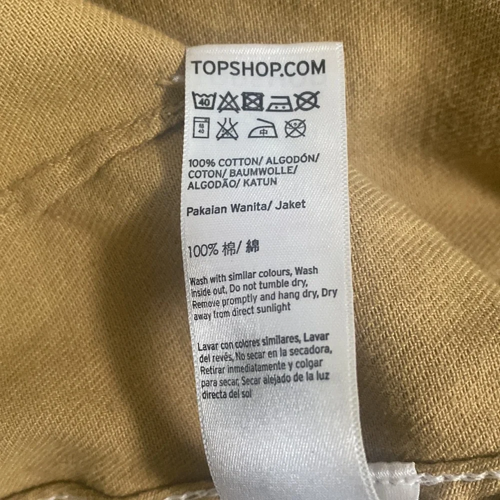 Topshop Topstitch Shacket